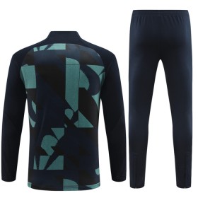 Barcelona Criança Sweat de Treino 2023-24 Quarter-Zip Preta